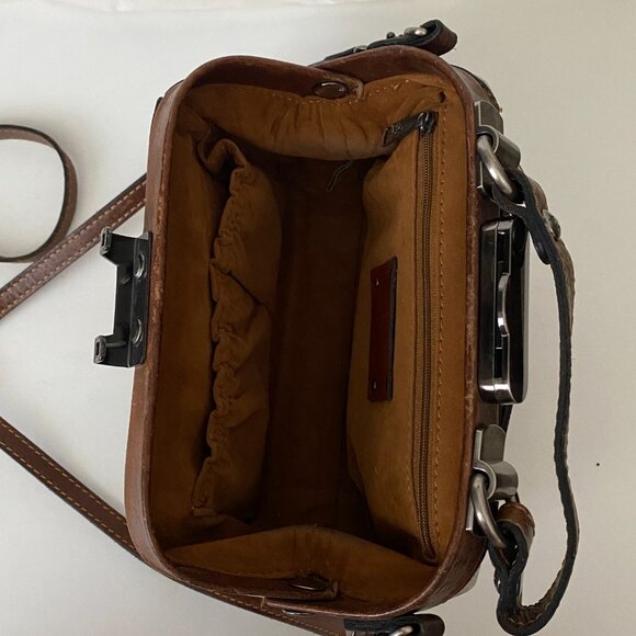 PATRICIA NASH MINI MEADOWS COLLECTION ANTICA LEATHER PURSE - Picture 6 of 11